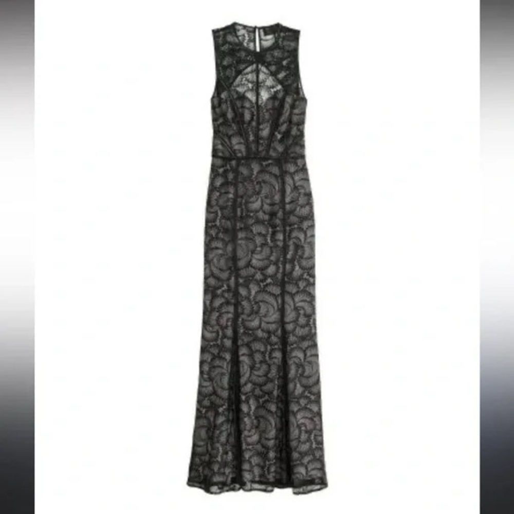 H&M Elegant Black Lace Dress